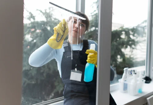 Nettoyage de vitres intérieures et extérieures à Saint-Martin-Lestra